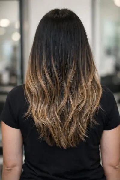 Depois - Transformação Balayage